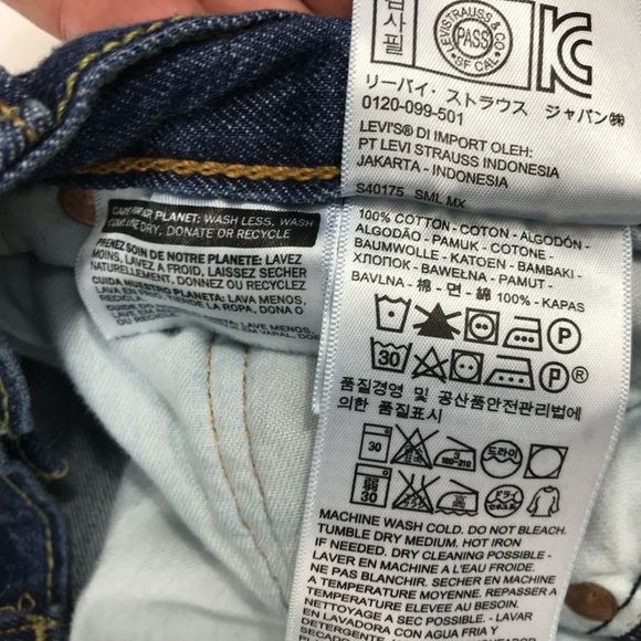 Levi’s Men’s 501 Jeans Straight Leg 32 x 34 DD - Picture 8 of 8